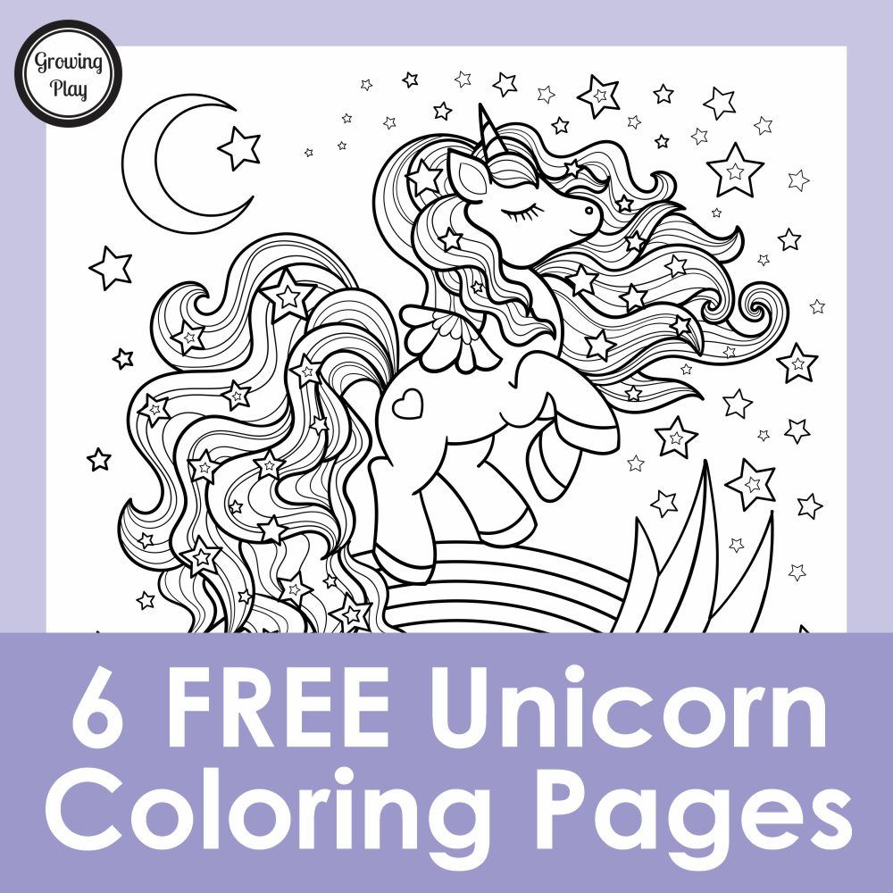 Fancy unicorn coloring pages