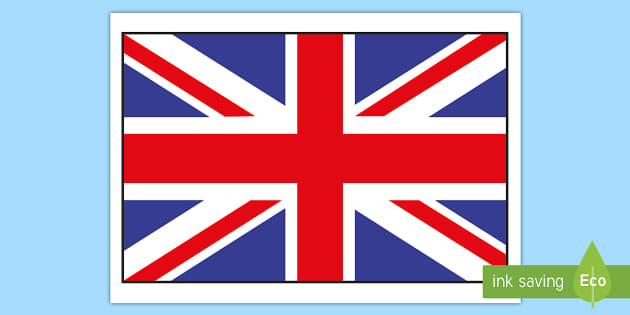 Ð union jack flag template activities