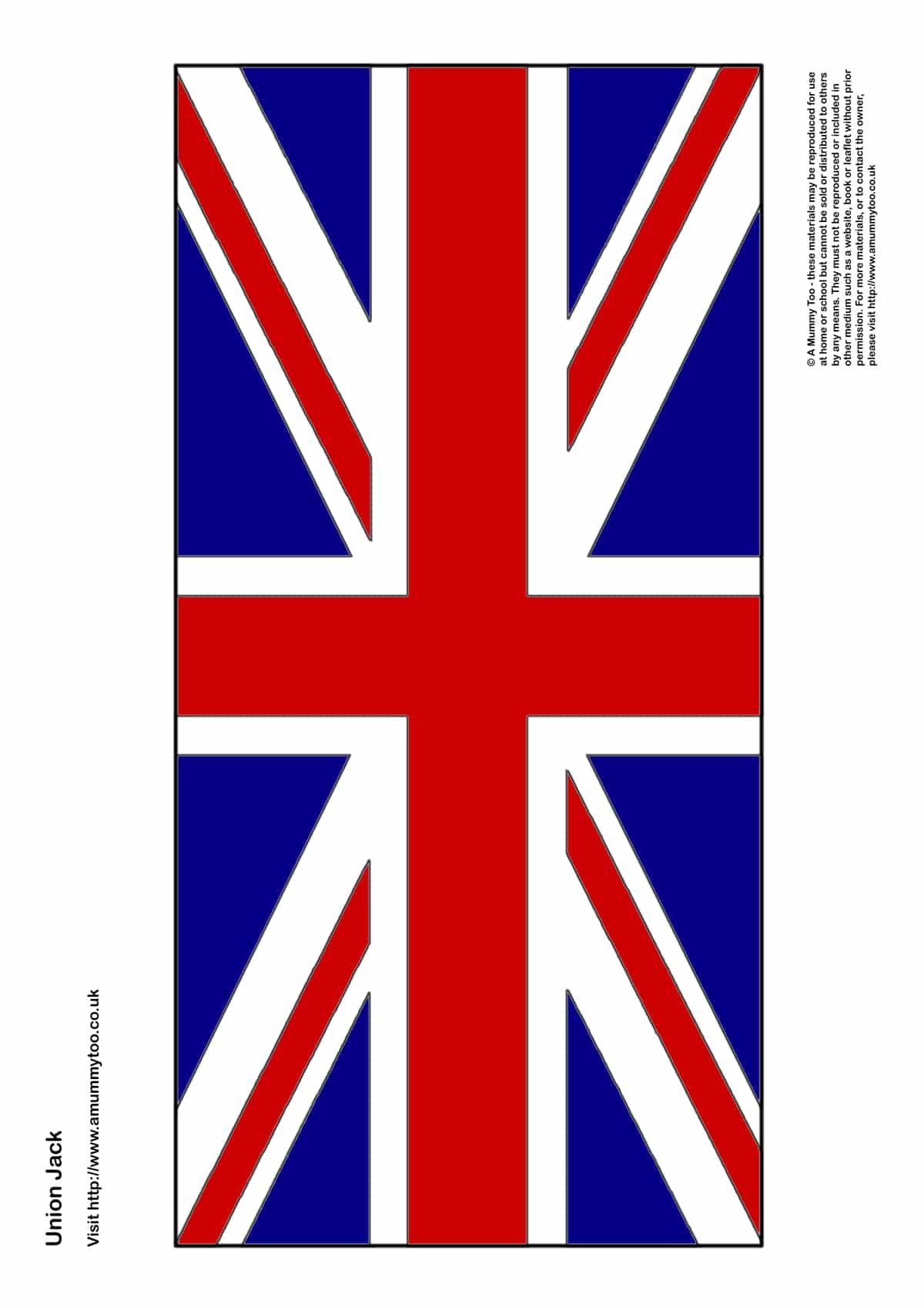 Union jack louring in template union jack flag loring pages flag template