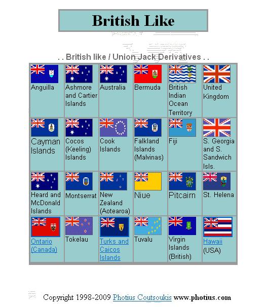 British relatedunion jack flag identifier printable page
