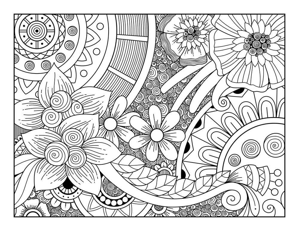 Give printable fun and fabulous adult coloring book pages by coloringlife