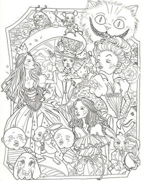 Free printable adult coloring pages disney