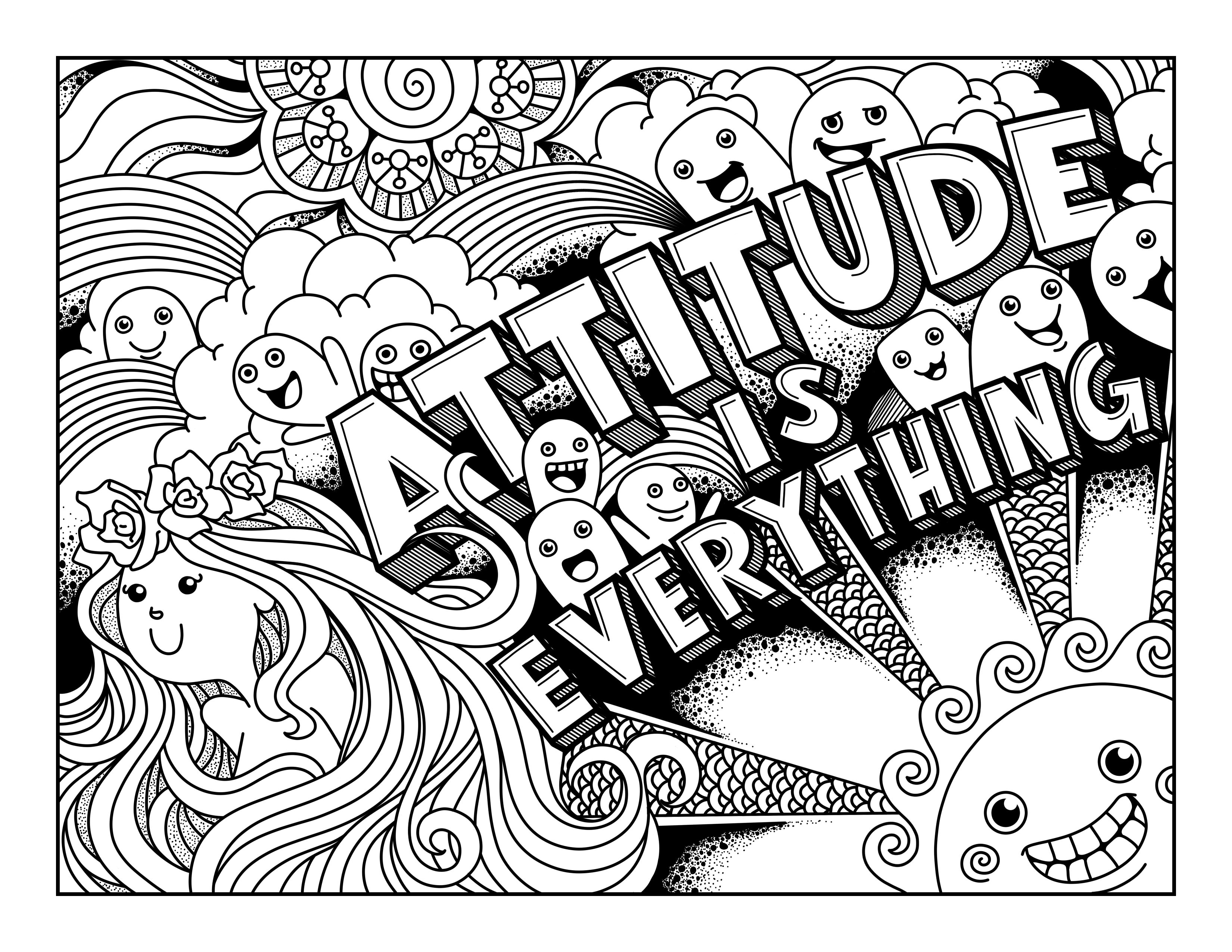 I will create for you high detail adult coloring page illustrations full of unique aspirations an for