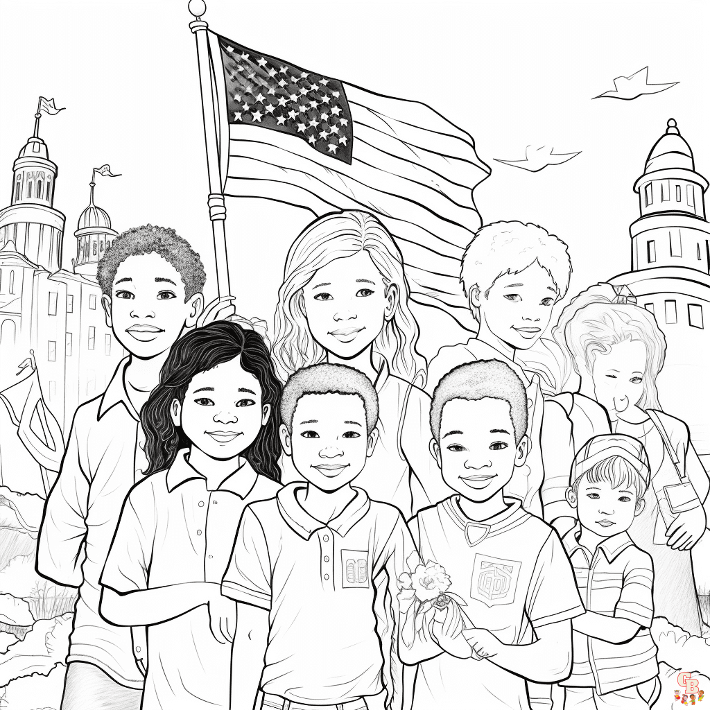 Printable unity day coloring pages free for kids and adults
