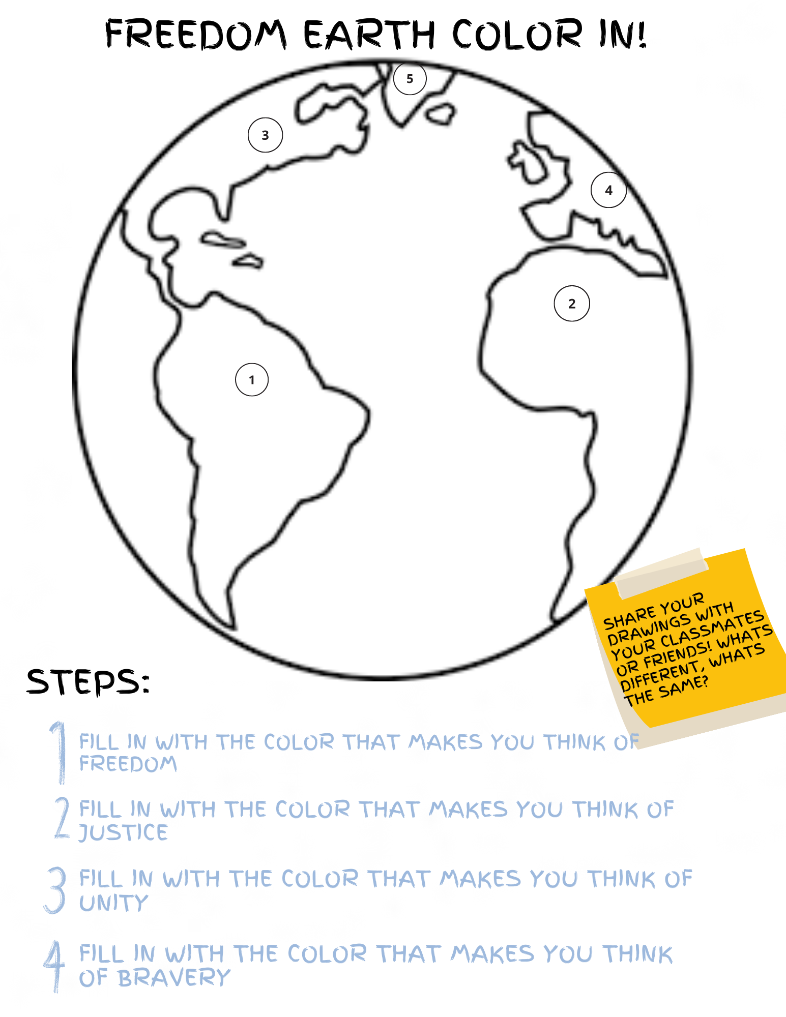 Freedom lesson plan