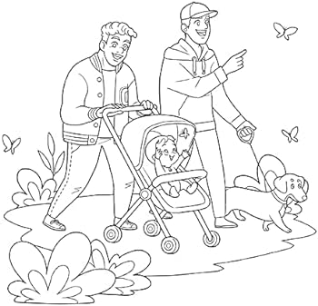 Lgbtq kids coloring book for kids ages