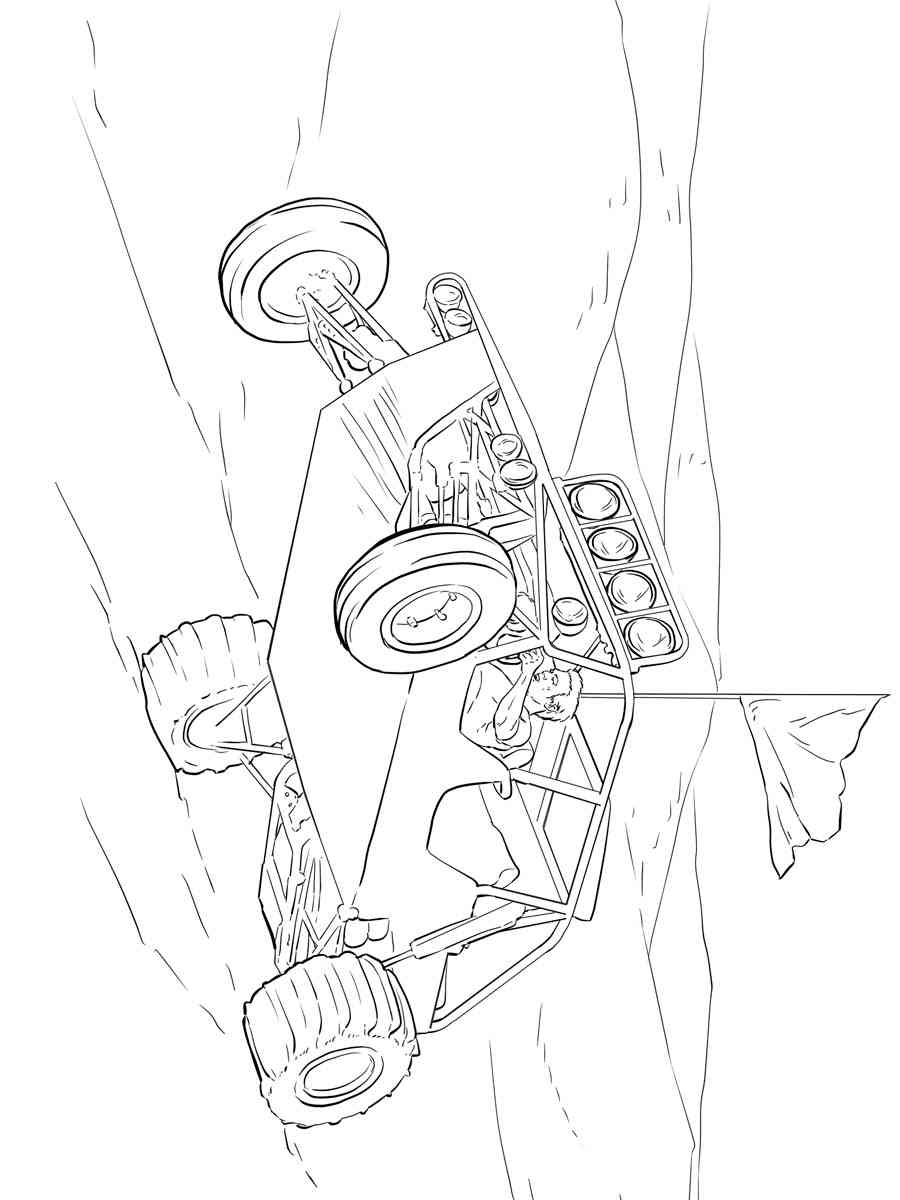 Buggy coloring pages