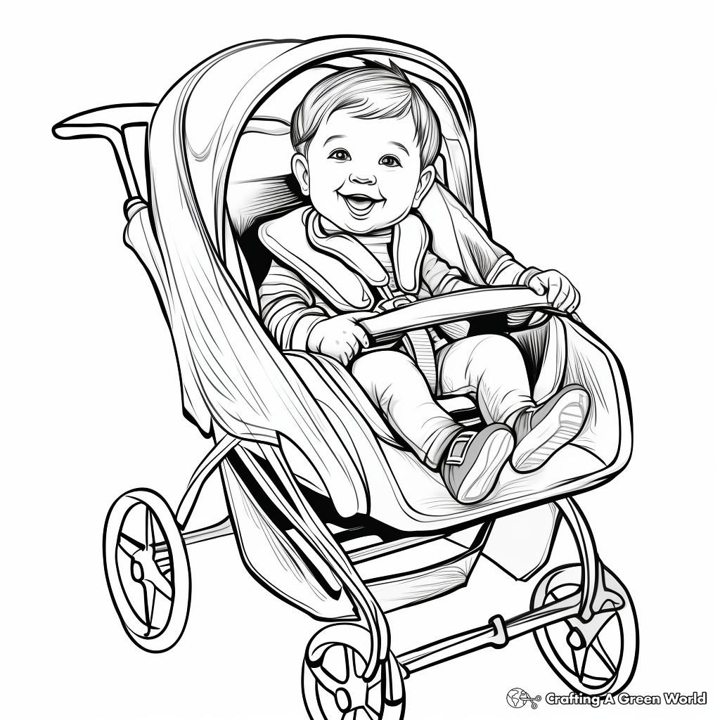 Baby coloring pages