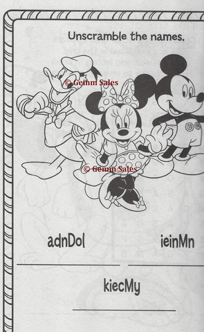 Disney mickey christmas fun coloring book â gemm sales pany