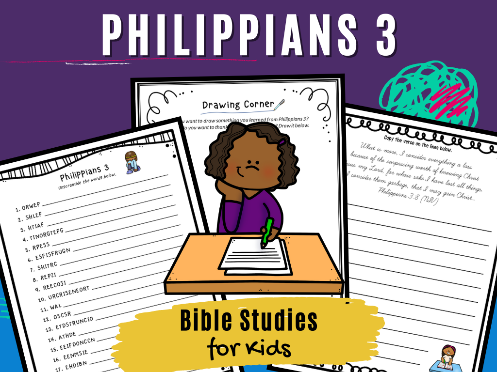 Bible studies for kids â philippians â deeper kidmin