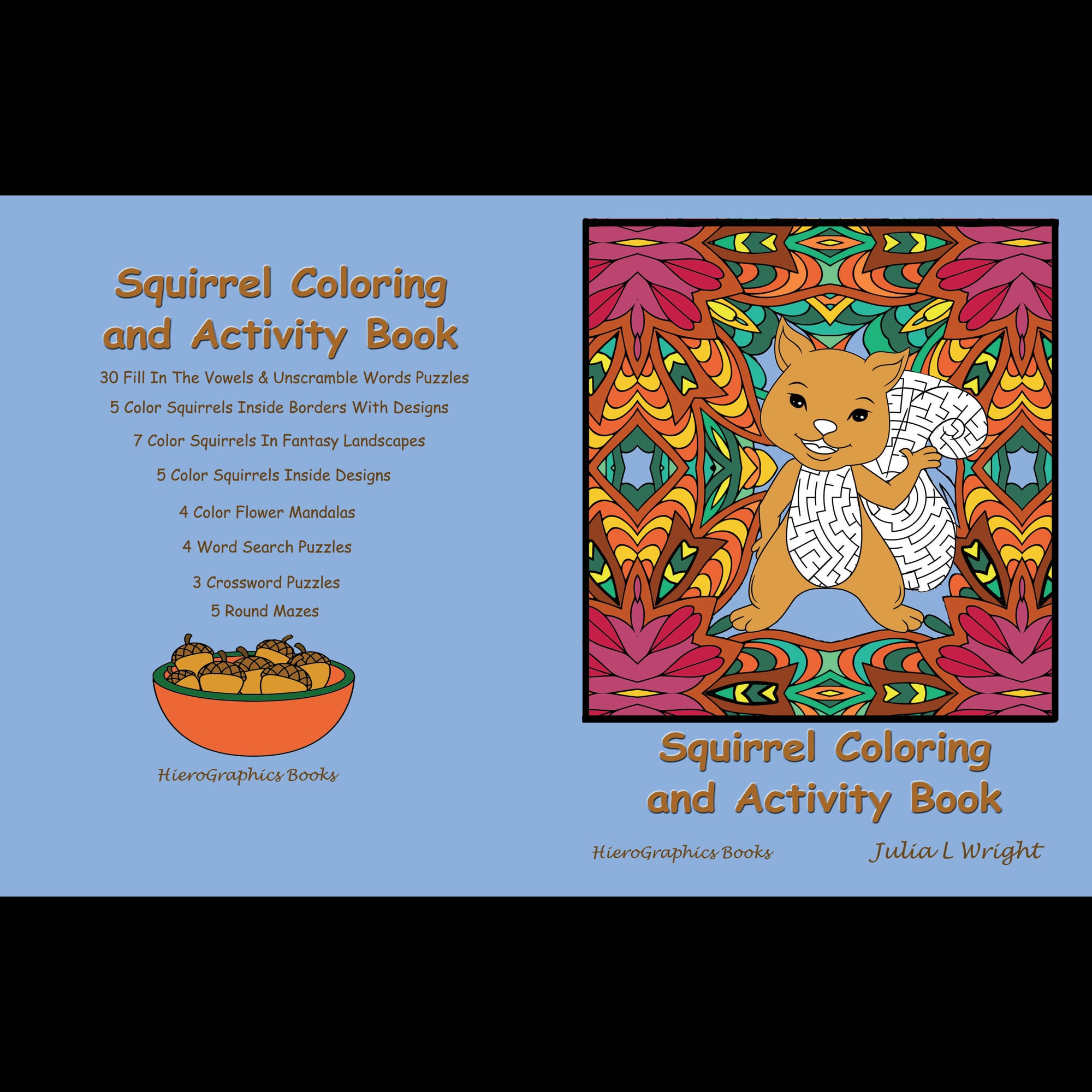 Mandala color puzzle