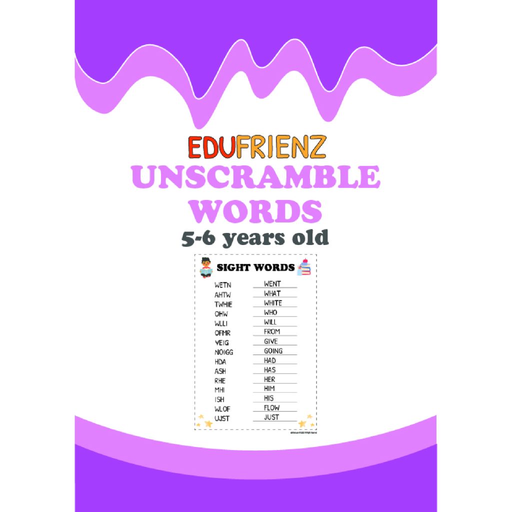 Word unscrambles