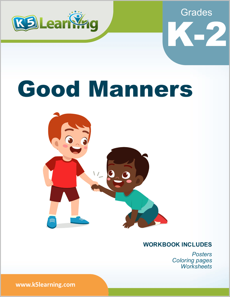 Good manners posters and workbook