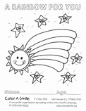 Download fun coloring pages to volunteer