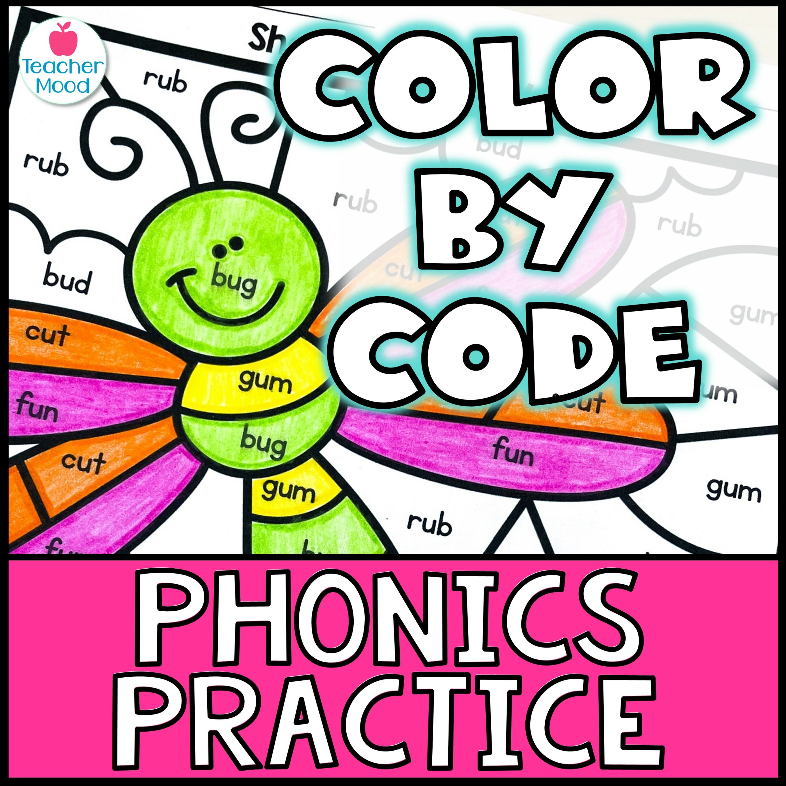 Word work coloring pages phonics worksheets decodables made by teachers