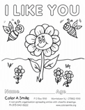 Download fun coloring pages to volunteer