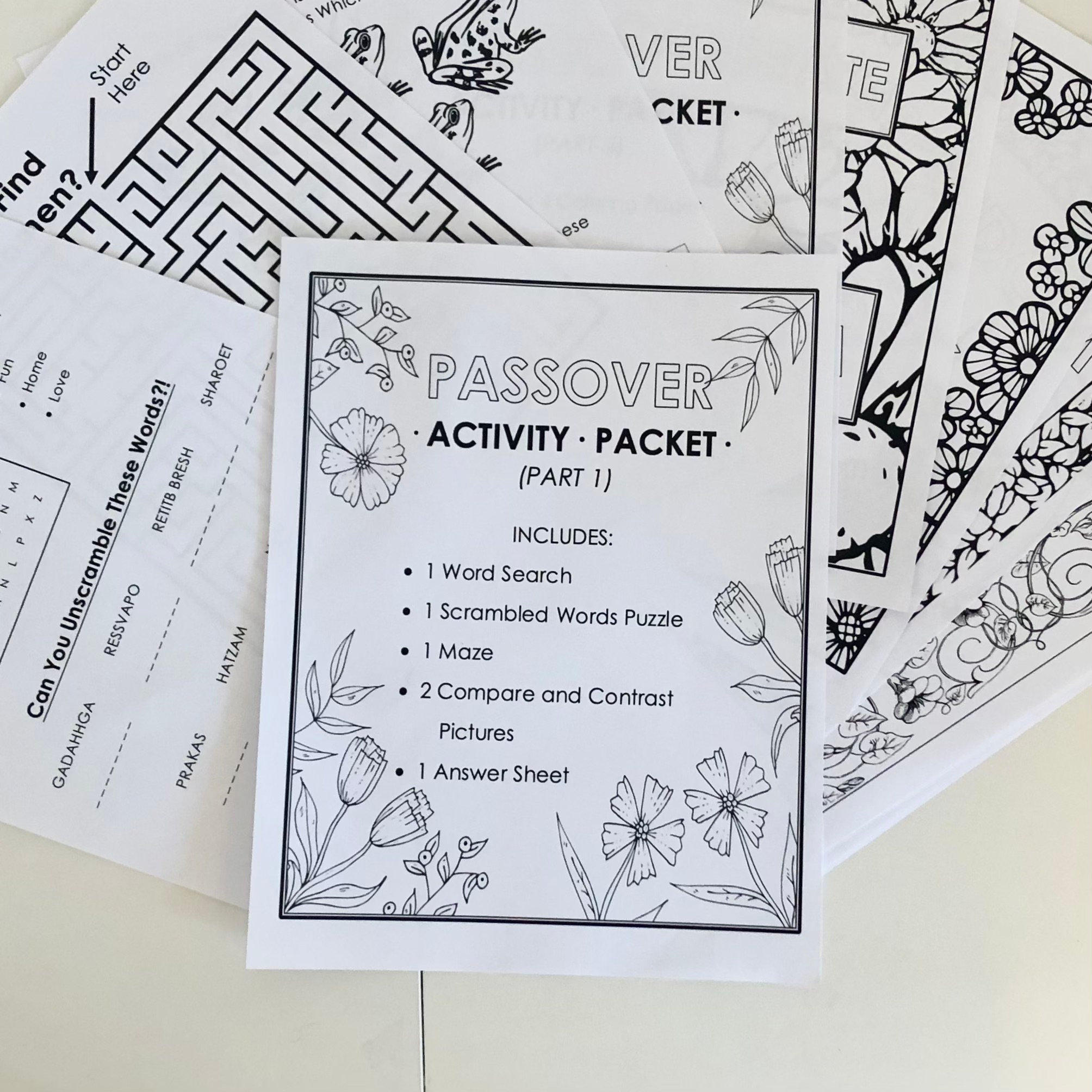 Passover activity packet passover for kids passover coloring pages passover maze passover printables baby passover passover children