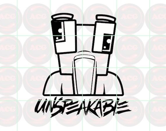 Unspeakable svg png dxf pdf instant download files