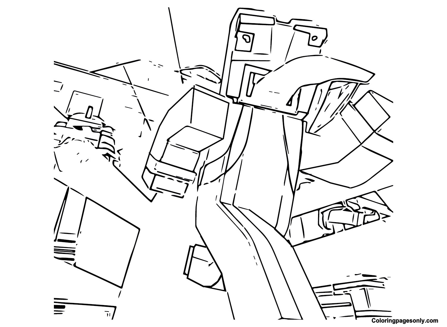 Unspeakable free coloring page