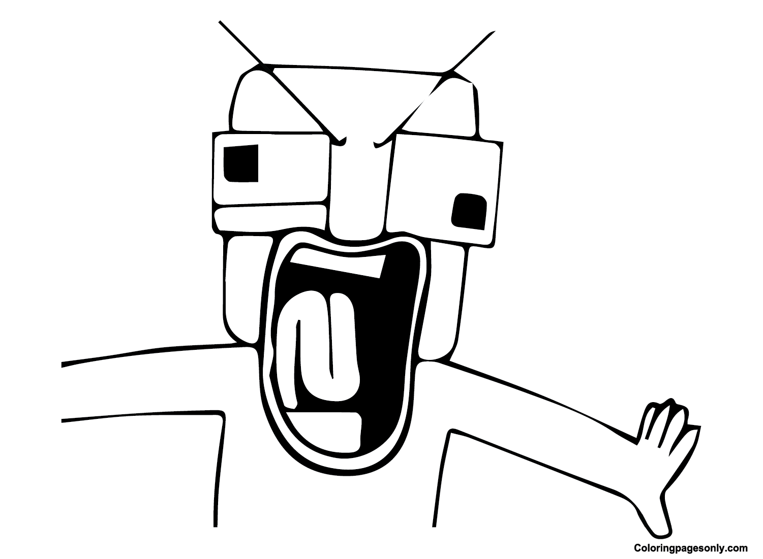 Unspeakable coloring pages