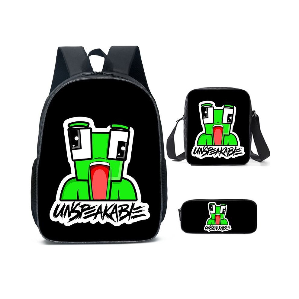 Pc unspeakable school backpack set on