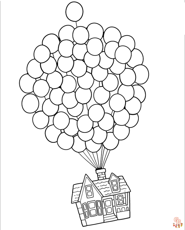 Printable up coloring pages free for kids and adults