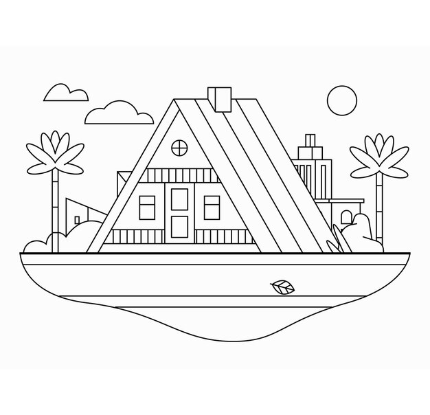 Page home coloring page images