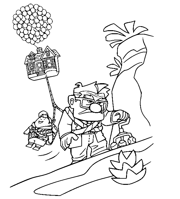 Up coloring pages printable for free download
