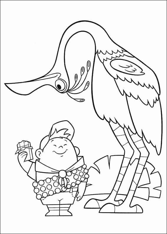 Up coloring pages