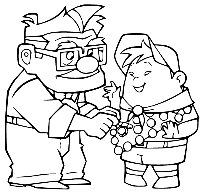 Up coloring pages printable for free download