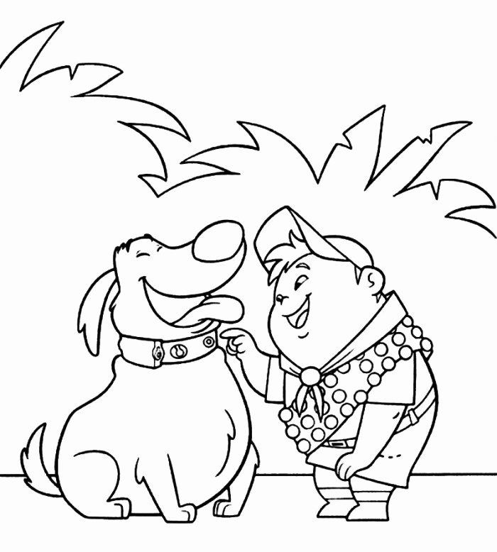 Up coloring pages