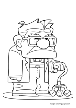 Up coloring pages