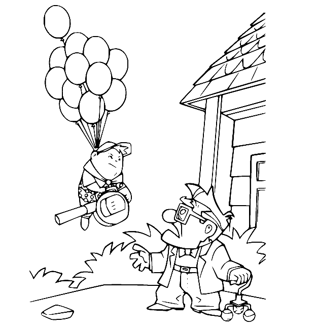 Up coloring pages printable for free download