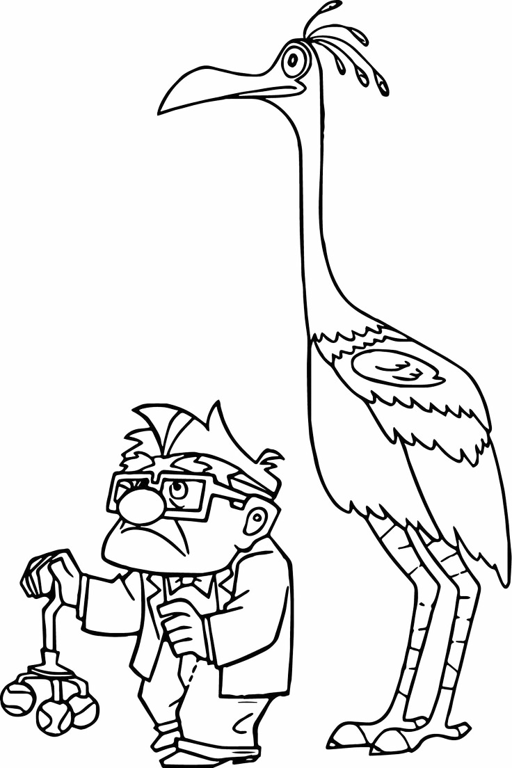 Up coloring pages