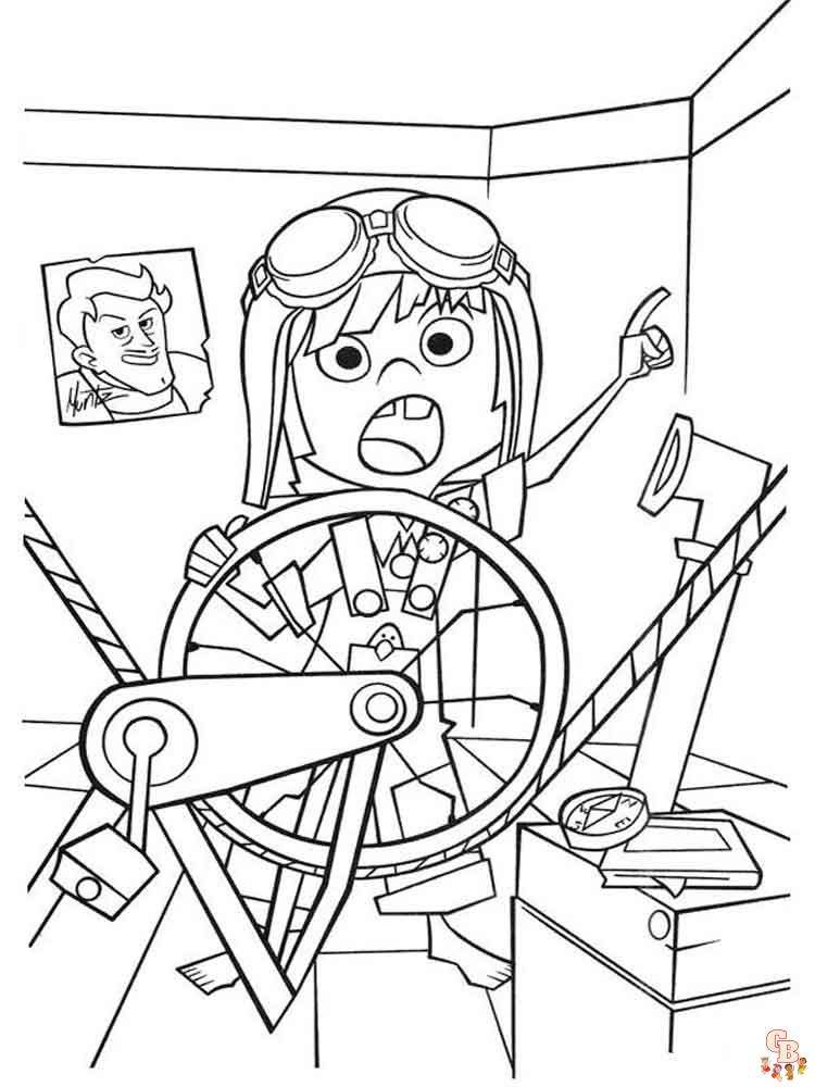 Free up movie coloring pages printable and easy
