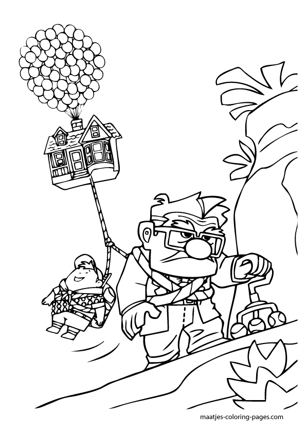 Up coloring page