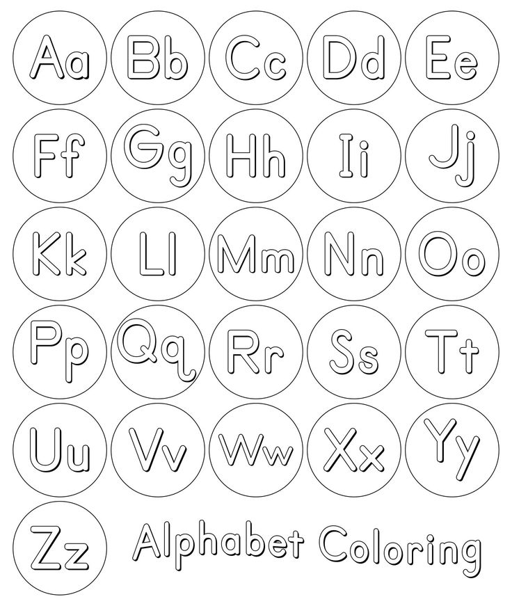 Printable alphabet letters coloring pages kids alphabet coloring pages printable alphabet letters lettering alphabet