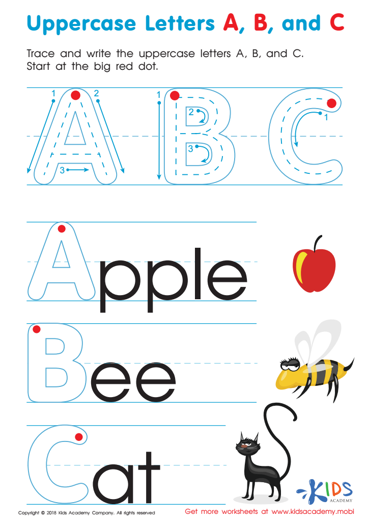 Uppercase letters printables free alphabet uppercase letters tracing worksheets