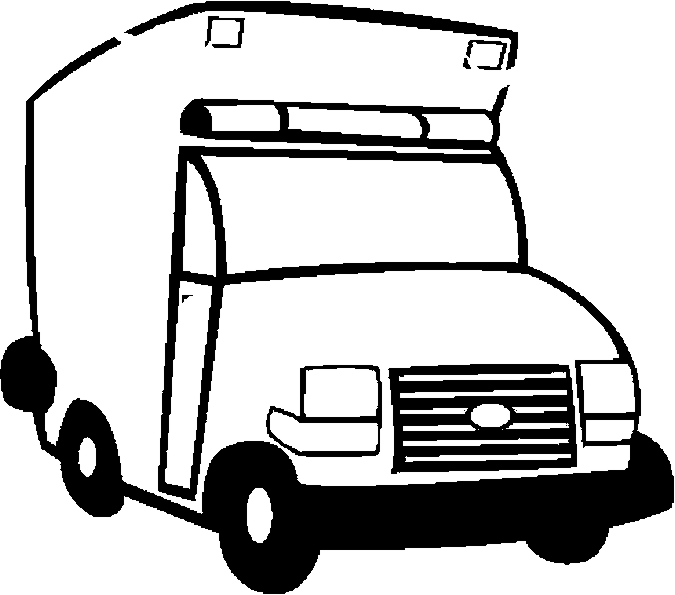 Best ambulance coloring pages for kids