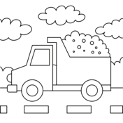 Trucks coloring pages free coloring pages