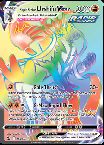 Rapid strike urshifu vmax