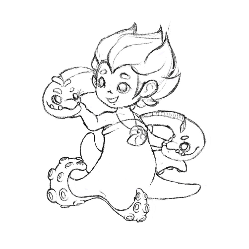 Myia on x hey i draw a disney character again ursula when she was a child ursula disneyvillain disney drawing sketch thelittlemermaid flotsam jetsam flotsamandjetsam villain character children chibi httpstcoivsy