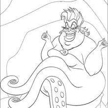 Ursula coloring pages