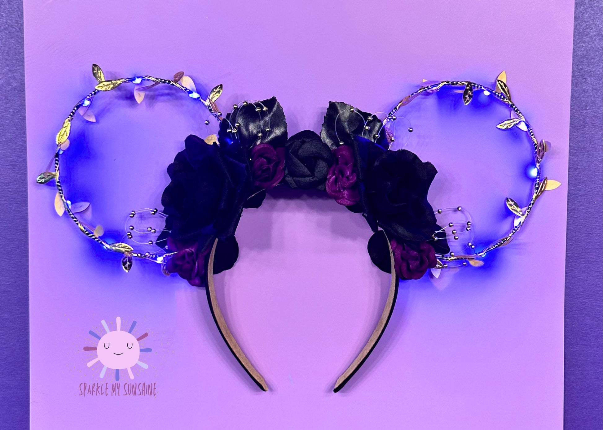 Ursula inspired light up mouse ears â