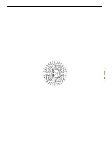 Argentina flag coloring page â free printable