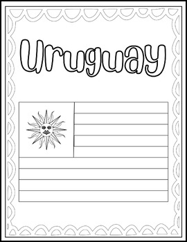 Spanish speaking countries flags coloring pages hispanic heritage month