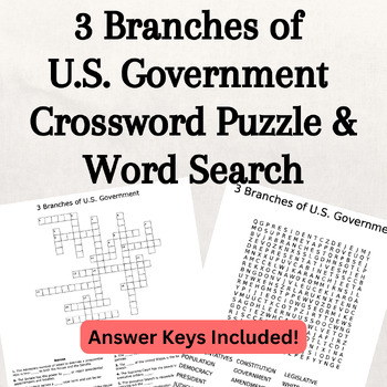 Us government word search tpt