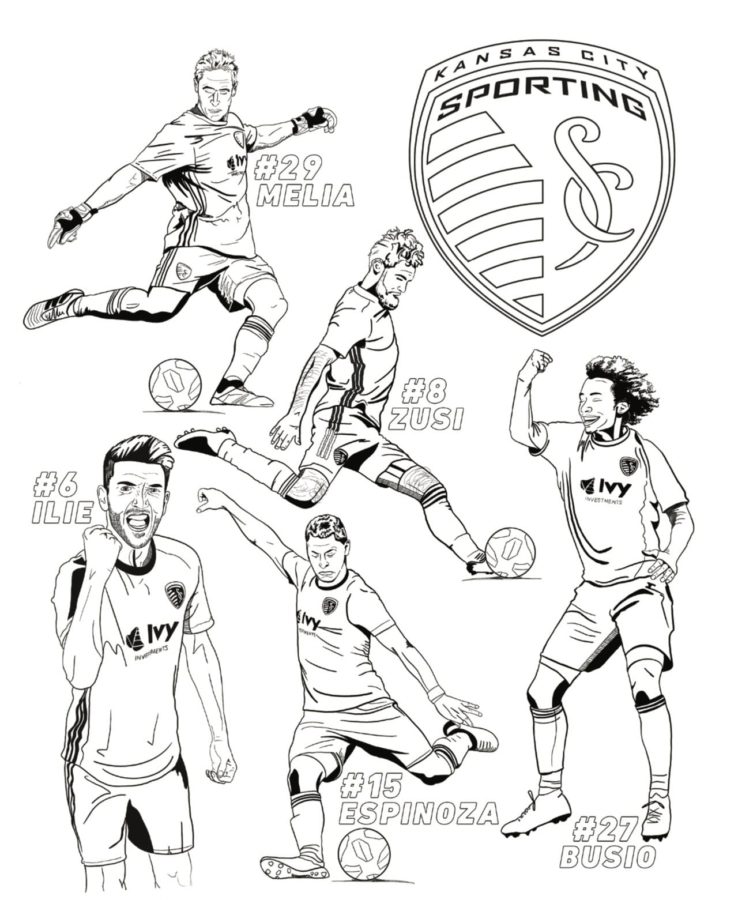 Usa soccer coloring pages