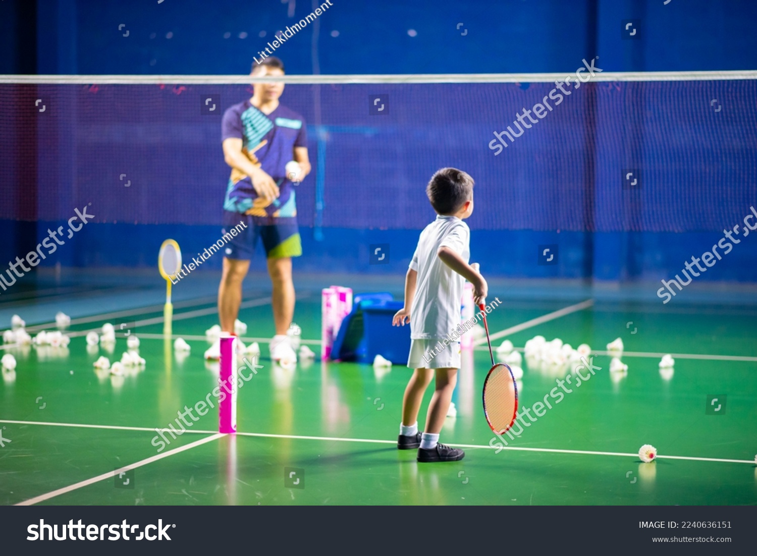 Badminton kids royalty