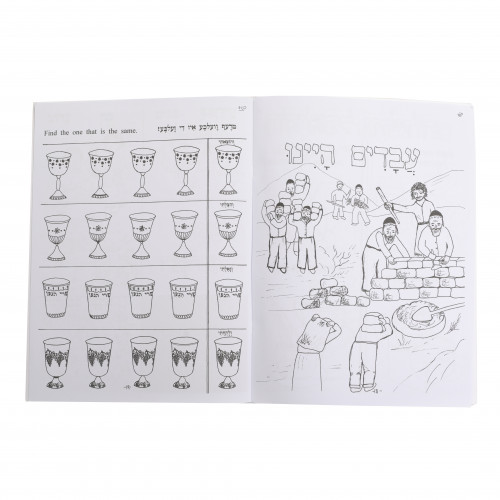 Pesach coloring book eichlers